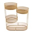 thumbnail image 1 of Siruishop Countertop Fruit Basket Countertop Space Saver Party Vegetables Storage Rack gold, 1 of 8