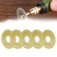thumbnail image 4 of 60mm  Cutting Disc Saw Blade Grinding Disc  5Pcs  Cutting Disc Saw Blade Gold Sintering For Marble Quick Grinding Tools 60mm, 4 of 8