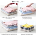 thumbnail image 6 of Stackable Closet Organizer, Space-Saving Stackable Clothing Organizer, Non-Slip Space-Saving Folding Board System for T-Shirts, Pants & Sweaters, 6 of 7