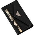 thumbnail image 6 of Crossbody Wallet Case for Samsung Galaxy A42 5G for Women, Zipper Purse Handbag Neck Strap Lanyard Cover with 9 Card Holder Case for Samsung Galaxy A42 5G XK Black, 6 of 18