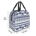 thumbnail image 3 of Disketp Sea Underwater Turtles for Insulated Lunch Bag for Women and Men, Perfect for Work, Hiking, Picnic, 3 of 8