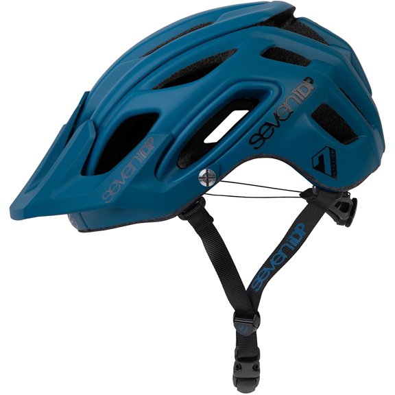 7iDP Racing Bike Helmets M2 BOA Medium/Large Diesel Blue Polycarbonate Shell
