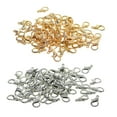 thumbnail image 5 of 100Pcs Alloy Lobster Claw Clasp Hook for DIY Purse Bracelet Jewelry Findings, 5 of 8