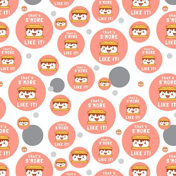 That's S'More Like It Funny Humor Premium Gift Wrap Wrapping Paper Roll