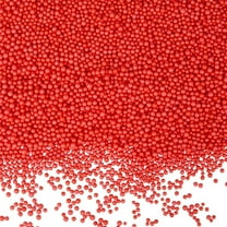26G Small Craft Foam Balls Vase Filler Bead Bulk Red Microfoam Polystyrene Ball Round for Arts Crafts Pillow Party Decor Filling Supplies Colorful