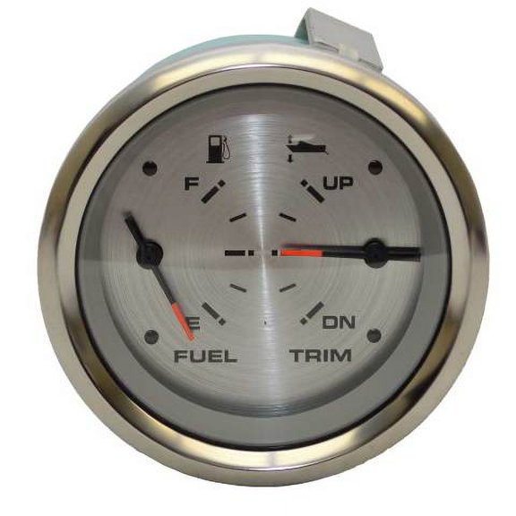 Veethree Boat Multi Function Gauge 70650F | Fuel Trim Suzuki 3 1/2 Inch