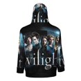 thumbnail image 3 of The Twilight Saga Full Zip Hoodies Hooded Long Sleeve Jacket Lightweight Sweatshirt Warm Winter Coats XL, 3 of 6