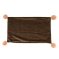 thumbnail image 2 of Cubiertas Suaves Del Amortiguador De Almohada De De Almohadil Sofás, Poliéster De Alt Rectangle_Dark Brown perfecl Funda de almohada de tiro triangular, 2 of 8
