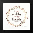thumbnail image 2 of Marrott, Stephanie 12x12 Black Modern Framed Museum Art Print Titled - I Am Wealthy, 2 of 5