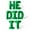 Green, variant on Letter Balloons - HE DID IT 16" Inch Alphabet Letters Foil Mylar Balloon Graduation Party Banner (Gold)