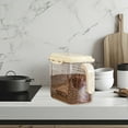 thumbnail image 4 of Airtight Kitchen Storage Containers For Dry Food Large Capacity Clear Canisters With Locking Lids For Flour Rice And Cereals Pantry Organization, 4 of 7