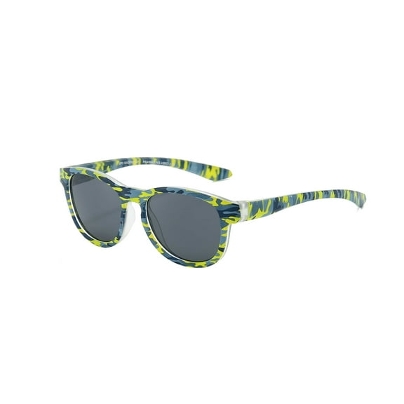 Piranha Eyewear Asher Camo Sunglasses for Kids Ages 4-10