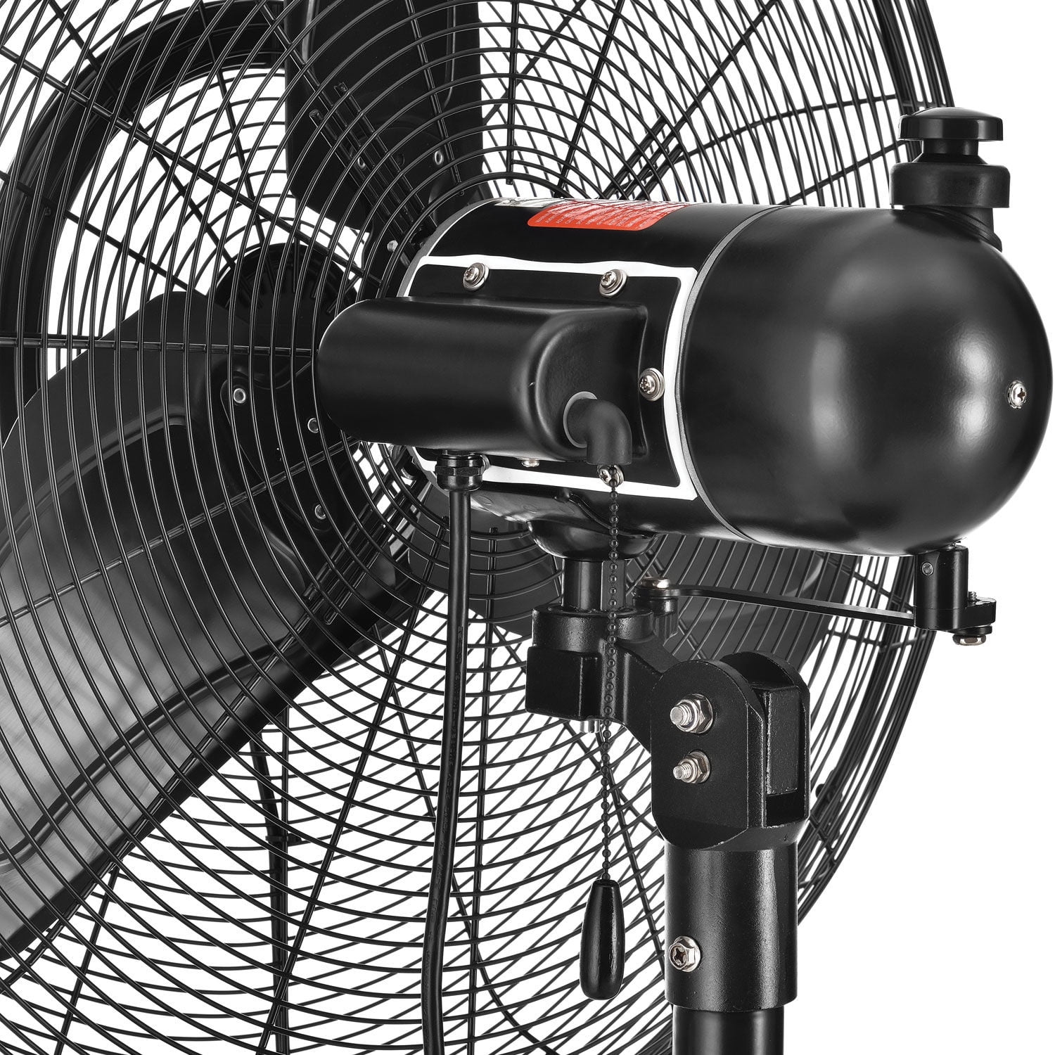 24" Pedestal Misting Fan, Outdoor Rated, Oscillating, 7435 CFM, 1/7 HP