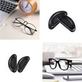 thumbnail image 4 of Nogis Soft Nose Pads Self Adhesive Non-Slip Eyeglass Nose Pads, Thin Nosepads for Eyeglasses Sunglasses Glasses,20Pairs, 2MM Black Color, 4 of 9