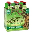 thumbnail image 5 of Angry Orchard Green Apple Craft Hard Cider, 6 pack, 12 fl oz Glass Bottles, 5% ABV, 5 of 6