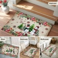 thumbnail image 5 of Bathroom Rugs 2x3 Ft, Christmas Non Slip Area Rugs for Kitchen Bedroom Entryway, Snowman Snowflake Xmas Tree Winter Vintage Washable Carpet Runner Rug Floor Mats for Bedroom Home Decor, 5 of 9