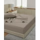 thumbnail image 3 of Casa Platino Sábanas Individual de Algodón – Sábanas de 450 Hilos de Largo 100% Algodón, Acabado Satinado, Comodidad y Duraderas para la Ropa de Cama Diaria, – Color Topo, 3 of 6
