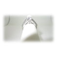 thumbnail image 4 of Solid Sterling Silver 2.0 ct Zircon Diamond Engagement Promise Ring | Size 7, 4 of 6