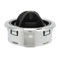 thumbnail image 2 of Lot de 4 grilles d'aération pour climatisation, en ABS noir et argent, galvanisées, pour yacht, bus, bateau, 2 of 4