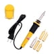 thumbnail image 1 of Pluma de pistola para soldar con 6 puntas, multiusos, calentamiento rápido portátil 110V 40W para suministros de artesanía tallado grabado ingeniería, 1 of 9