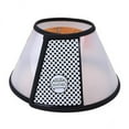 thumbnail image 1 of kusrkot 2X Dog Elizabethan Wound Healing Bite Cone Shower Protective Collar #4, 1 of 9