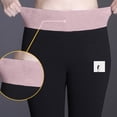 thumbnail image 5 of VEKDONE Thickened Plush Leggings for Women 2024 Clearance Sale Winter High Waisted Tummy Control Yoga Pant Warm Stretchy Jogger Pants Sherpa Lined Fleece Casual Tights Black XXL, 5 of 7