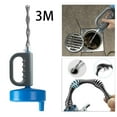 thumbnail image 4 of Drain Snake Tub Cleaner Opener Hair Clog Remover Para Cocina Y Ducha 3m Sunnimix Sinfín de drenaje de serpiente, 4 of 8