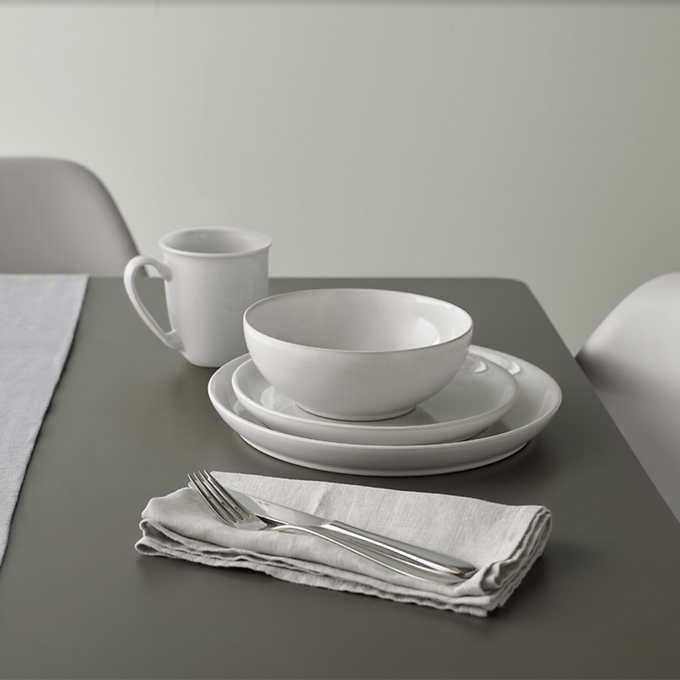 Denby Intro Collection White 16-piece Dinnerware Set | Walmart Canada