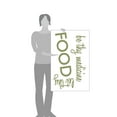 thumbnail image 3 of Let Thy Food Be Thy Medicine Kitchen Wall Art Cooking Quote Decal, 3 of 4