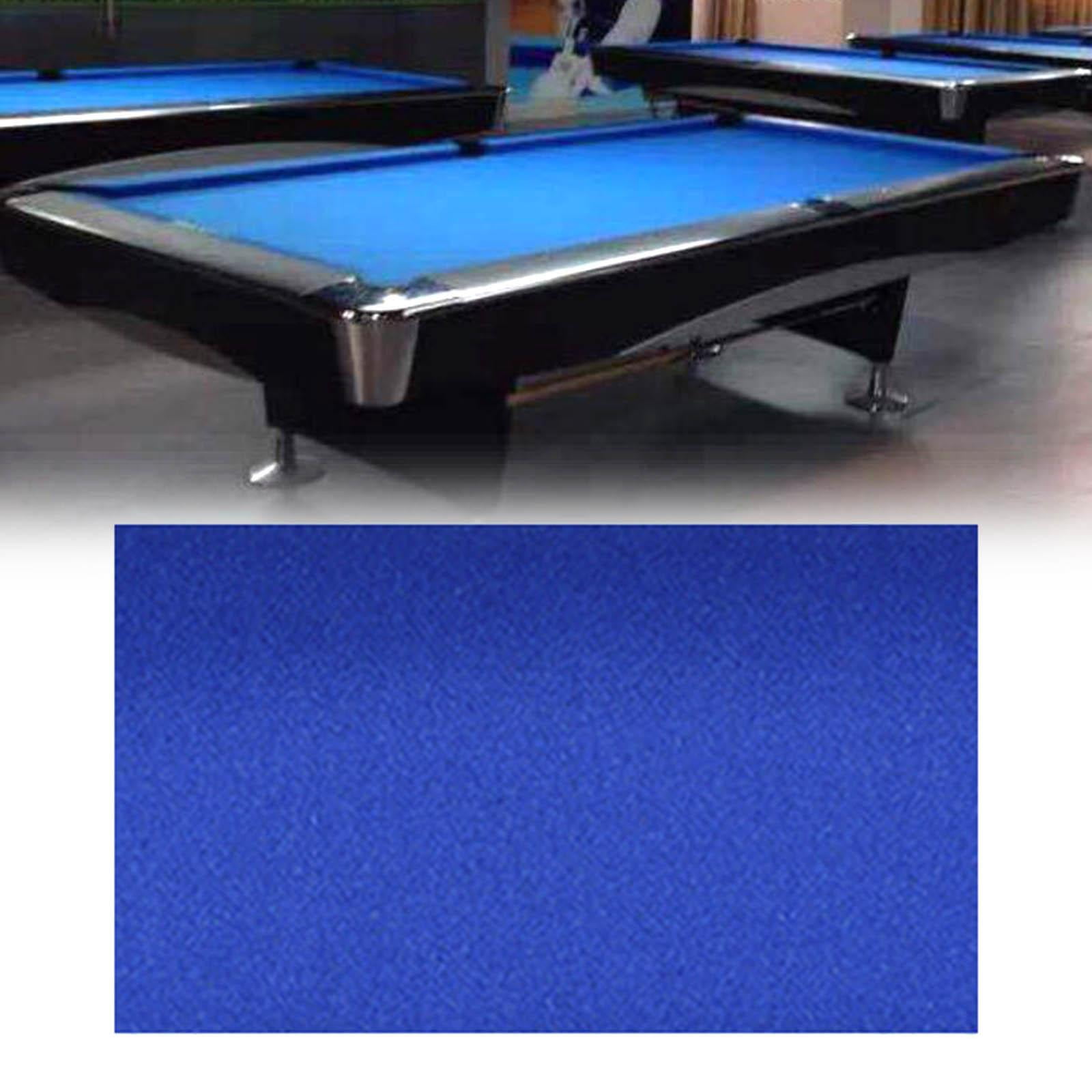 Billiard Cloth Pool Table Felt for 8 Ft Table Blue for Beginner/  Intermediate