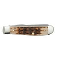 thumbnail image 4 of Peach Seed Jig Amber Bone Mini Trapper, 4 of 5