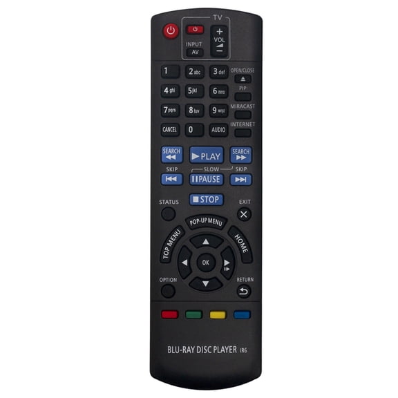 N2QAYB000957 Replace Remote for Panasonic Disc DMP-BDT460 DMP-BDT360 DMP-BDT361