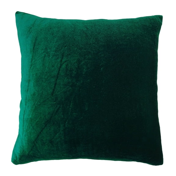 Decorative Cushion Cover Green Home Dcor Throw Pillow Velvet Case - Choose Size