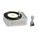 thumbnail image 2 of Altavoz portátil estéreo envolvente caja de música regalo de boda con ranura para tarjeta TF dispositivo de escucha de música clásico para escritorio Gris, 2 of 8