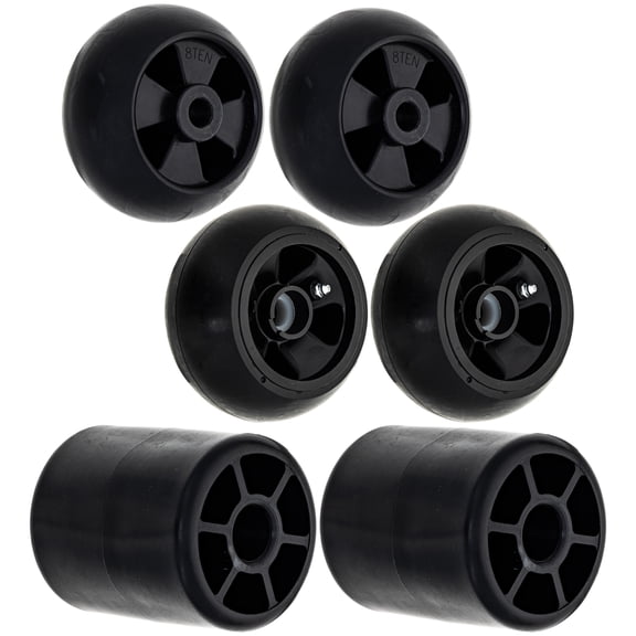 8TEN Deck Wheel Kit for John Deere LX280 48-inch AM125172 AM116299 M113955 MK1012996