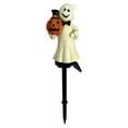 thumbnail image 2 of Taicans Solar Ghost Lights Outdoor Halloween Decorations,Waterproof Resin Craft with Warm White LED,Garden Stake Lights for Yard Patio Pathway Decor,Spooky Ghost Festival Party Decor,17.7in, 2 of 7