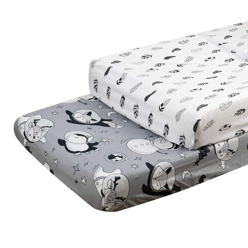 ALVABABY 100 Organic Cotton Soft and Light Baby Cradle Mattress for