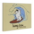 thumbnail image 3 of Stupell Industries Contemporary Hang Paw Surfing Dog Canvas Art, 20 x 16, by LIR, 3 of 8