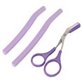 thumbnail image 1 of Kit De Recorte De Cejas, Portátil, Firme, Resistente, Tijeras Para Cejas, Afeitadoras De Acero Inoxidable ABS Para Viajes En Casa Para Principiantes ANGGREK Eyebrow Razor, 1 of 8
