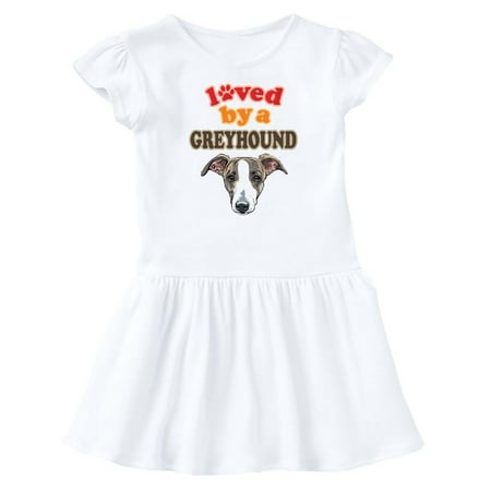 

Inktastic Greyhound Dog Lover Gift Baby Girl Dress