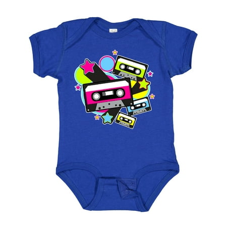 

Inktastic The 80s Cassette Tapes Gift Baby Boy or Baby Girl Bodysuit