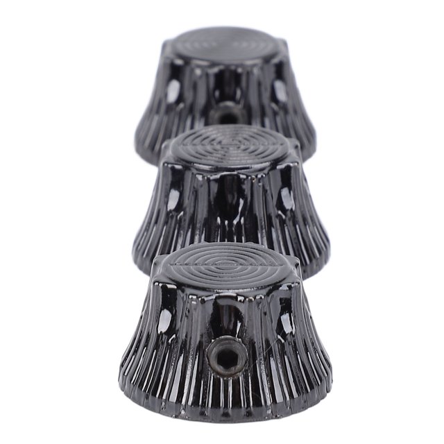 Electric Guitar Knobs, 3Pcs Electric Guitar Dome Knobs Metal Potentiometer Knobs Guitar Bell Volume Tone Control with Wrench Compatible with a Wide Range of Electric Guitars