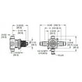 thumbnail image 2 of Pfister 0X8 Series Tub & Shower Rough-In Valve, 2 of 3