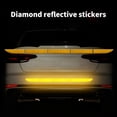 thumbnail image 4 of Riwesomey 5 unids/set pegatina reflectante para coche 90cm Reflector de advertencia de seguridad accesorios exteriores para maletero de coche cinta Automoción decorativa y accesorios Naranja, 4 of 8