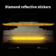 thumbnail image 4 of Riwesomey 5 unids/set pegatina reflectante para coche 90cm Reflector de advertencia de seguridad accesorios exteriores para maletero de coche cinta Automoción decorativa y accesorios Naranja, 4 of 8