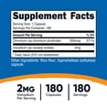 thumbnail image 5 of Nutricost Vanadium With Chromium Supplement 2mg 180 Vegetarian Capsules, 5 of 5