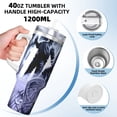 thumbnail image 4 of Lsque Chucky Pattern 40 OZ Ice Bully Cup with Handle and Straw, Double Wall Stainless Steel Tumbler Travel Coffee Cup with Lid for Christmas Present, 4 of 8