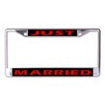 thumbnail image 1 of Juste Marié Chromé License Cadre de Plaque, 1 of 1