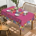 thumbnail image 2 of Birthday Tablecloth 60x120 Inch Rectangular, Happy Birthday Ballon White Washable Seasonal Table Cover for Party Picnic Dinner Decor, 2 of 6