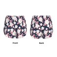 thumbnail image 5 of Haiem Leaves Flower Women's 2 in 1 Running Shorts - Lightweight Athletic Workout Gym Yoga Breathable Sports Shorts Liner with Phone Pockets-Large, 5 of 9
